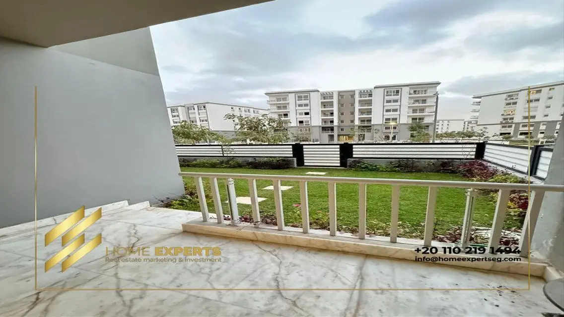 Luxury 3-Bedroom Apartment with Private Garden and Shared Pool