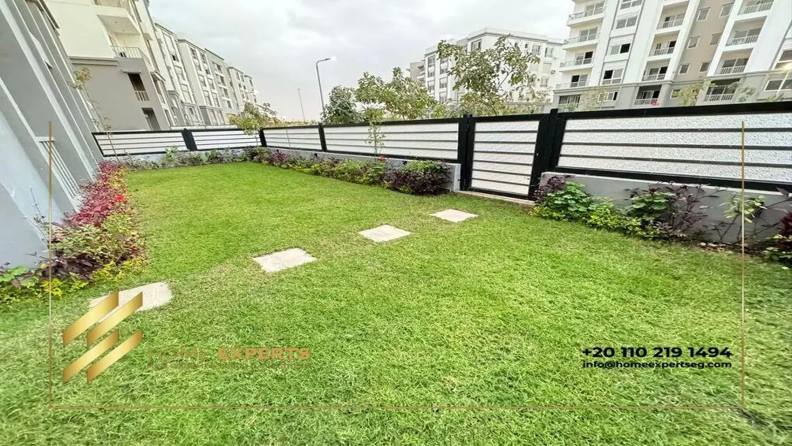 Luxury 3-Bedroom Apartment with Private Garden and Shared Pool