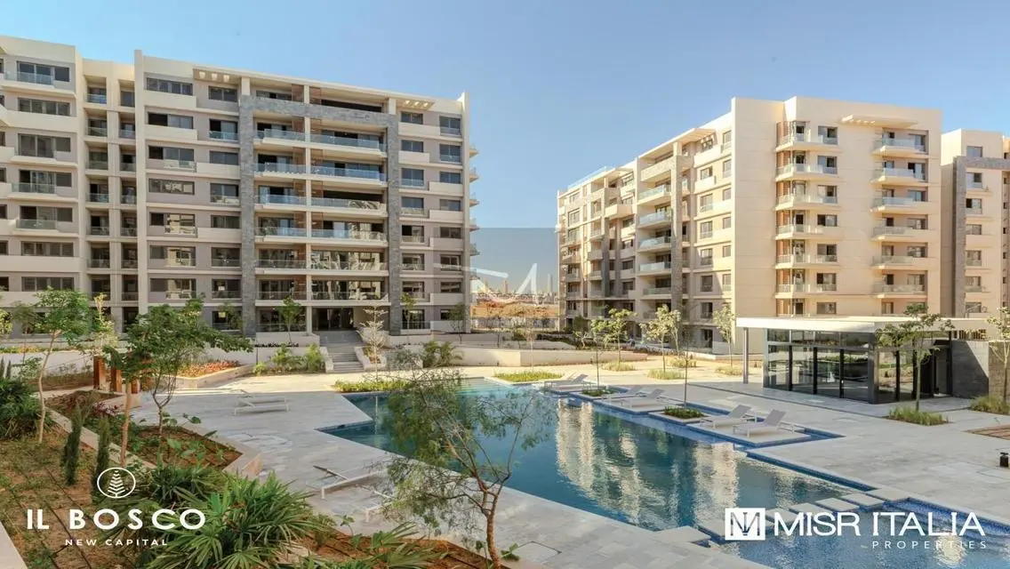 شقة فاخرة في IL Bosco City - القاهرة الجديدة
