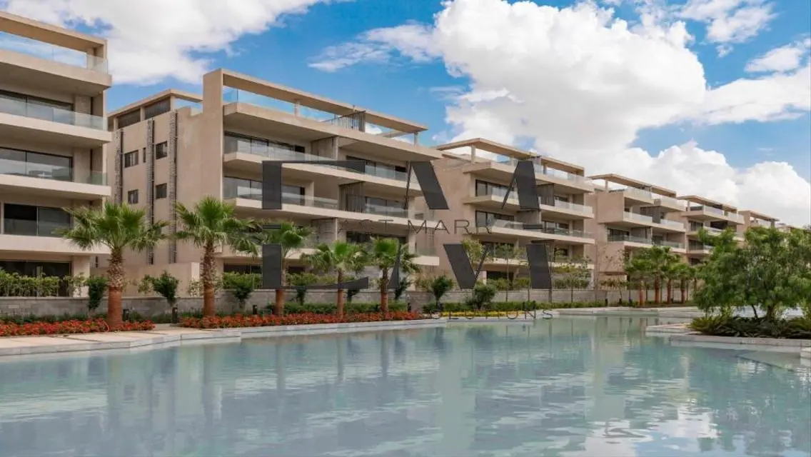 Ground Floor Apartment with Garden for Rent in Lake View Residence - New Cairo