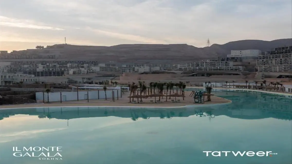 شقة في جبل الجلالة بإطلالة بحرية - 126 متر