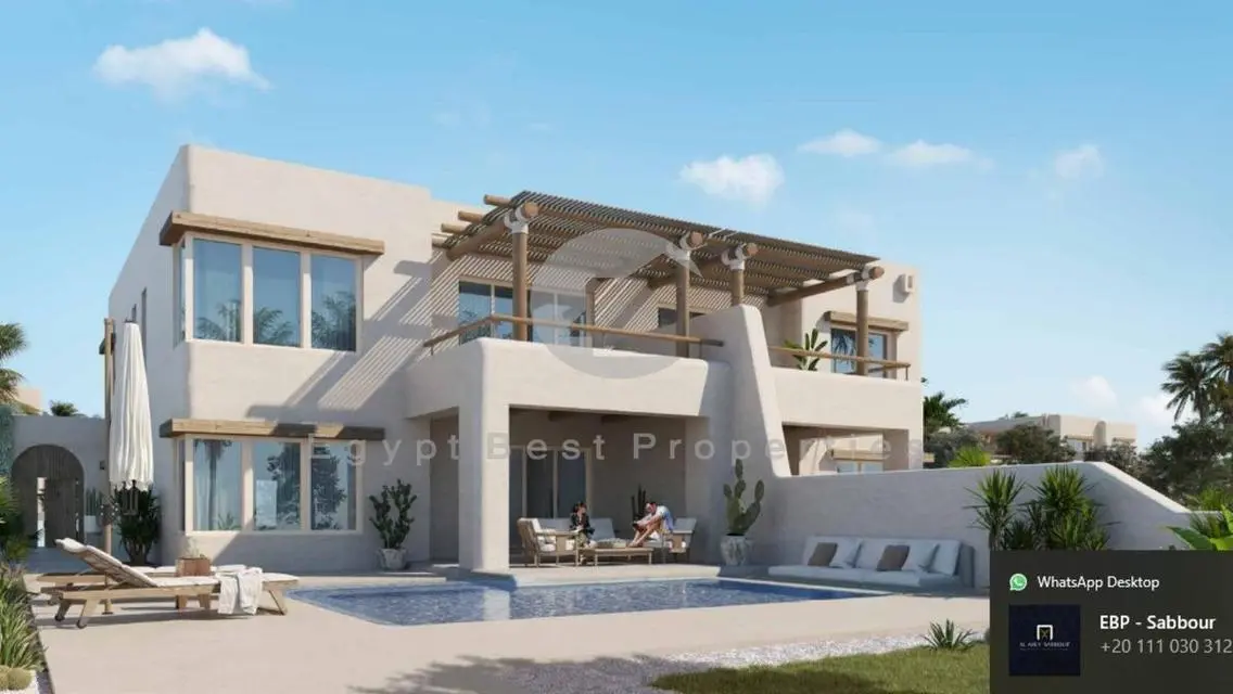 مشروع هاكشيندا - فيلا مستقلة بإطلالة مزدوجة