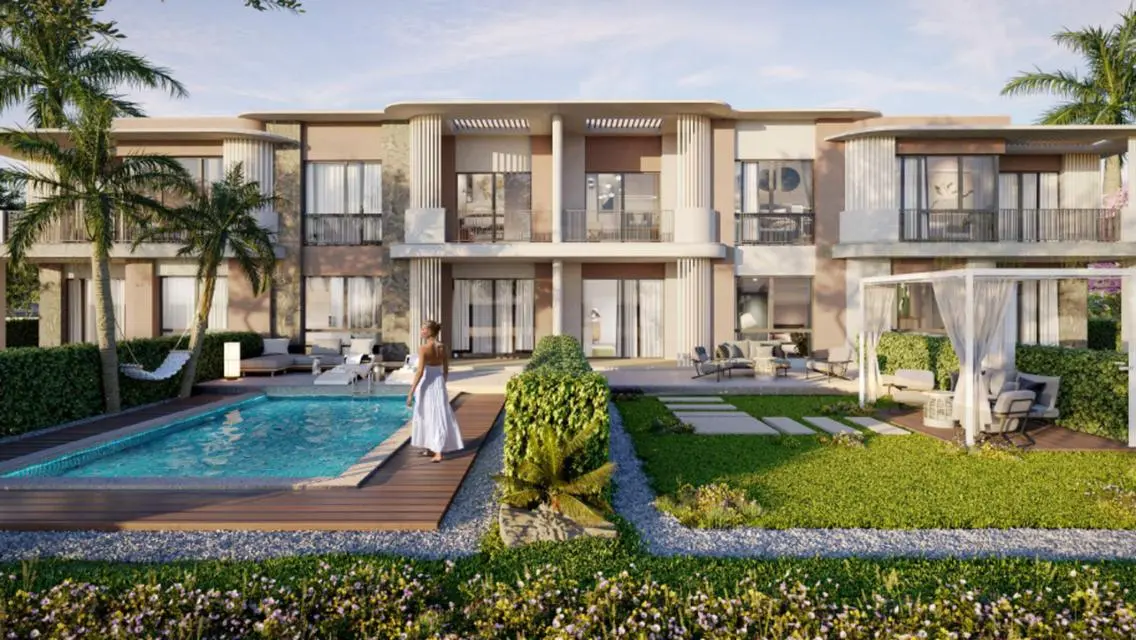 Luxury Residential Units with Private Garden and Shared Pool