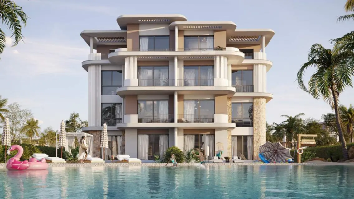 Luxury Residential Units with Private Garden and Shared Pool