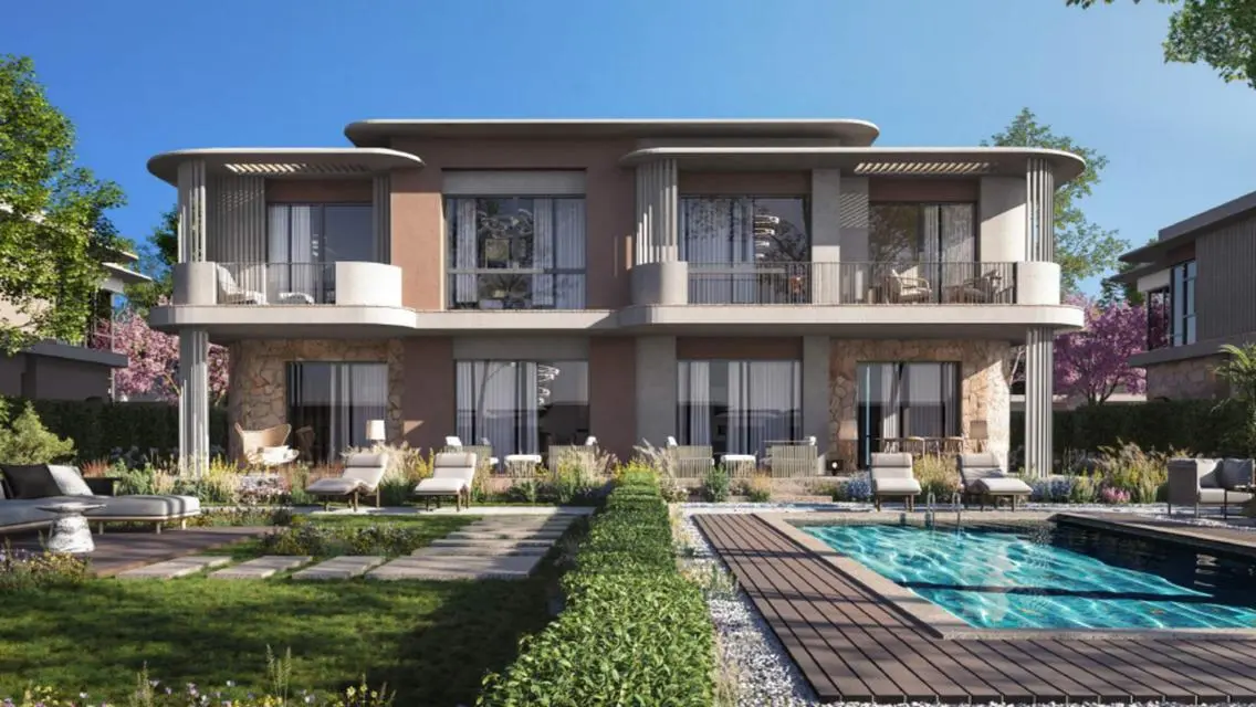 Luxury Residential Units with Private Garden and Shared Pool