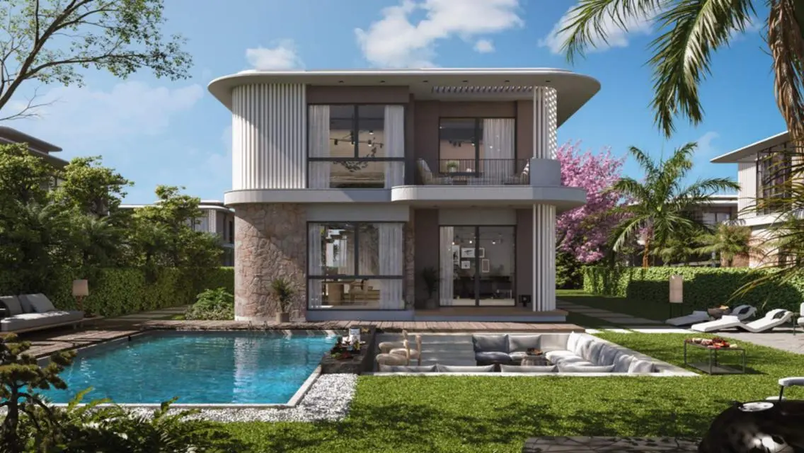 Luxury Residential Units with Private Garden and Shared Pool