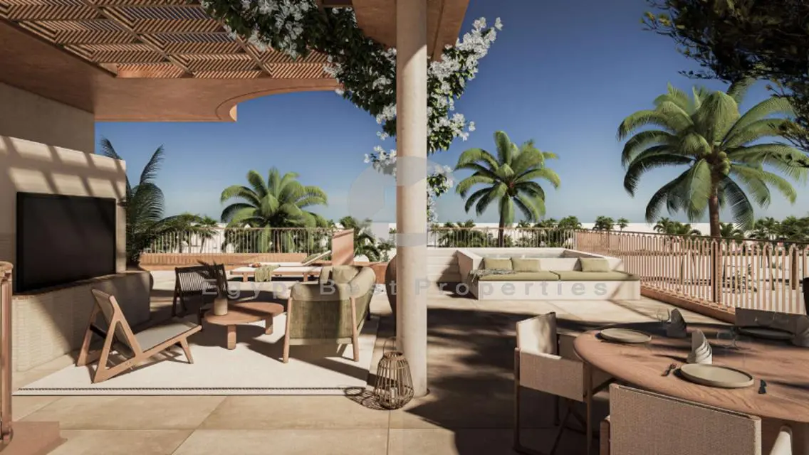 Sea View First-Row Villa - Palm Hills