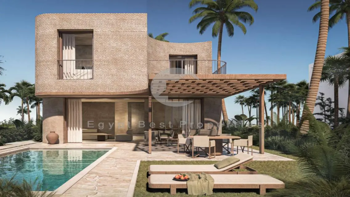 Sea View First-Row Villa - Palm Hills