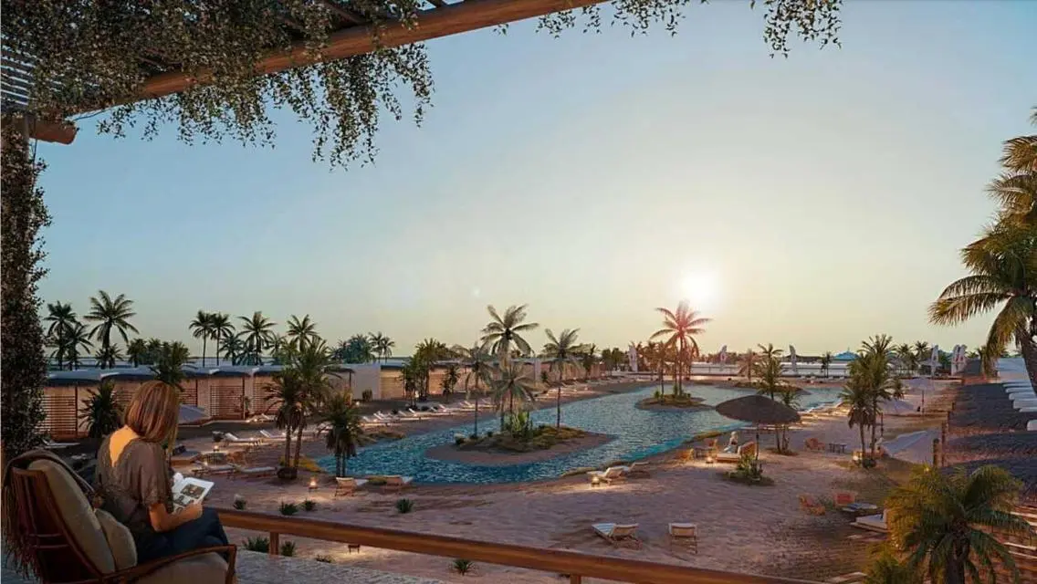 فيلا من الصف الثاني في Hacienda Blue من Palm Hills