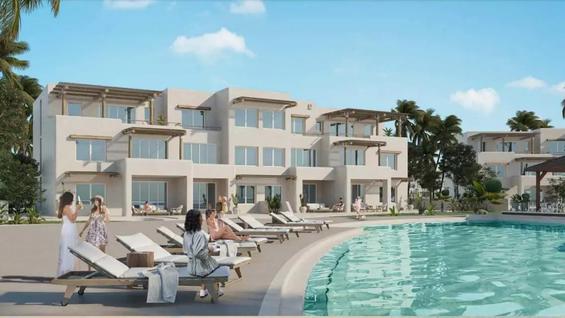 فيلا من الصف الثاني في Hacienda Blue من Palm Hills