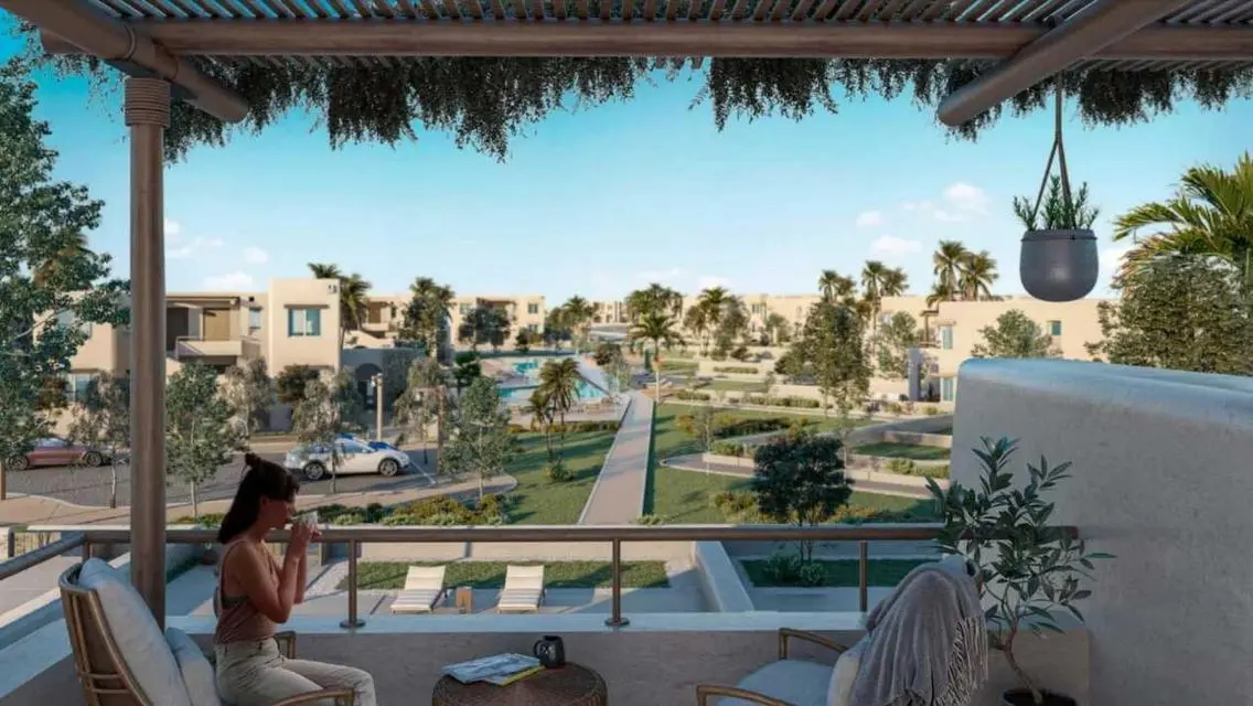 فيلا من الصف الثاني في Hacienda Blue من Palm Hills