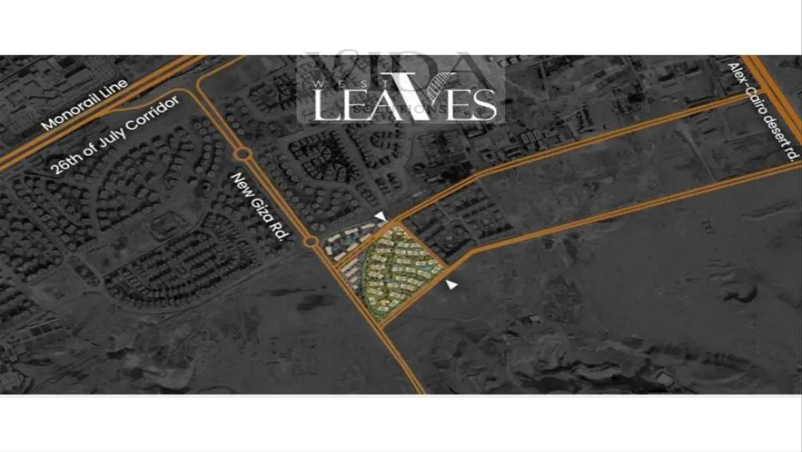 Luxury Apartment in West Leaves - 105 Square Meters