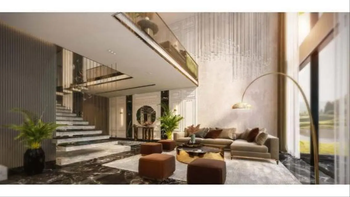 Modern Apartment with Lake View Balcony
