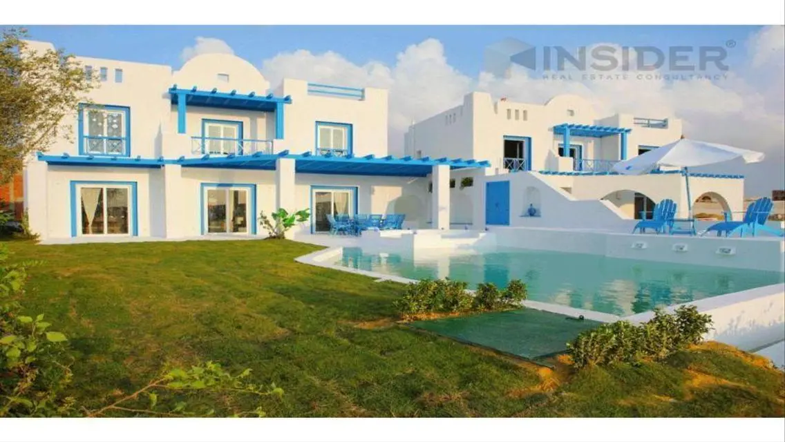 Luxury Villa in Paros with Lake View