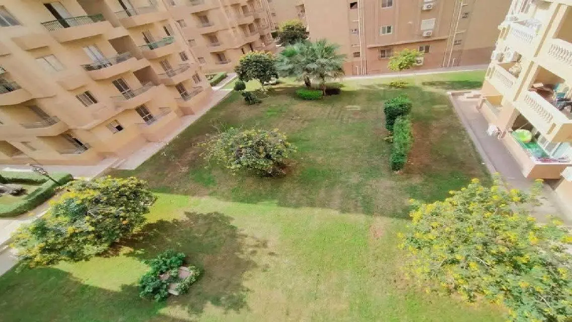 Fully Furnished Apartment for Rent with Garden View in Arbia Compound