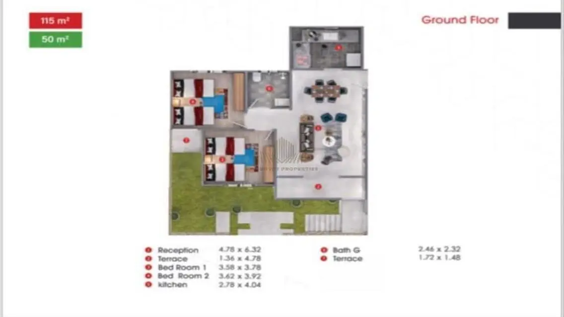 Luxurious Apartment with Spacious Layout in Prime Location