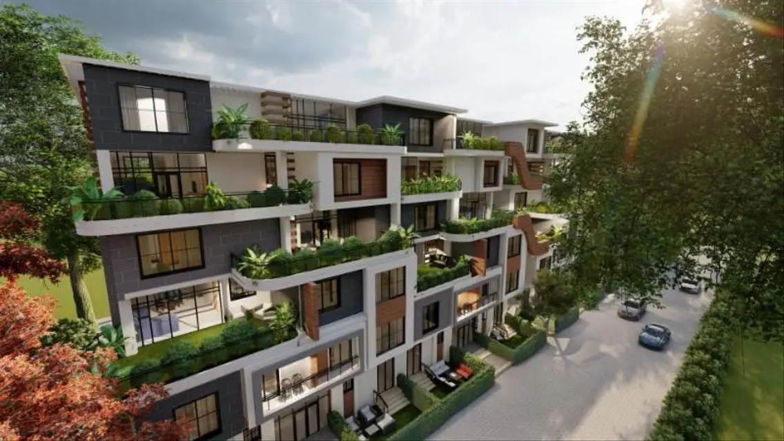 Luxury Apartment with Private Balcony and Garden