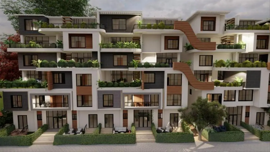 Luxury Apartment with Private Balcony and Garden