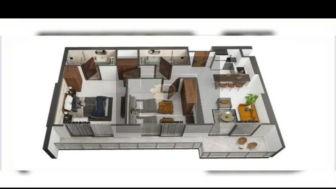 Luxury VIP Apartment Spanning 80 Meters in the Heart of the City