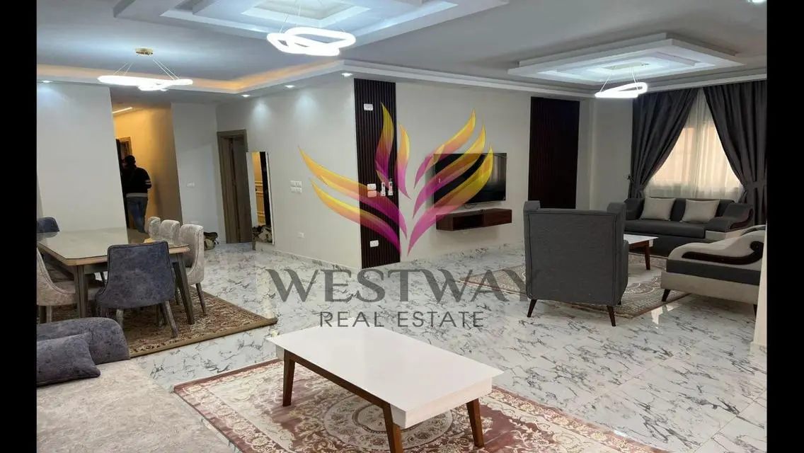 شقة حديثة مفروشة للإيجار في كمبوند زيد هاييتس
