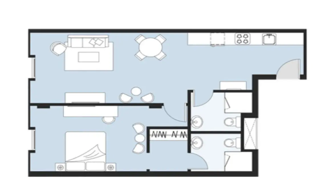 Luxury Apartment Overlooking Lakes for Sale