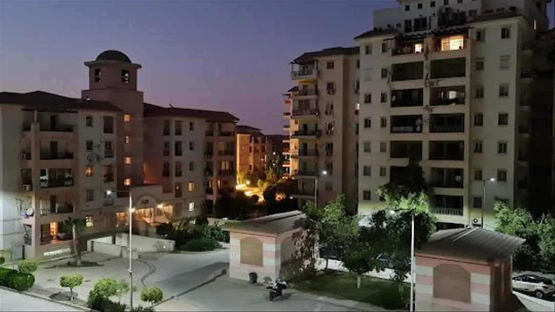 Finished Apartment With Kitchen Cabinets-Pool View