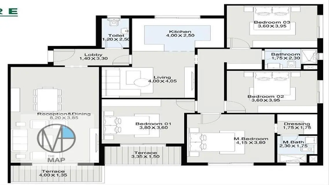 Luxury Apartment in Qamary Compound - Now Available