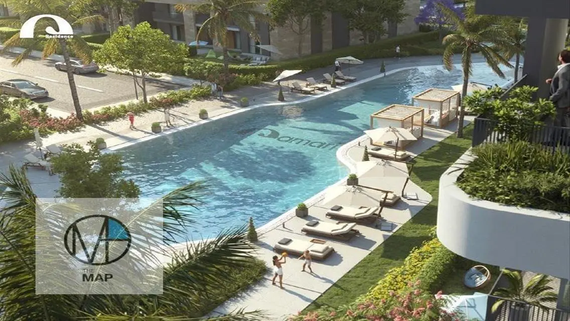 Luxury Apartment 842m² with Balcony and Shared Pool