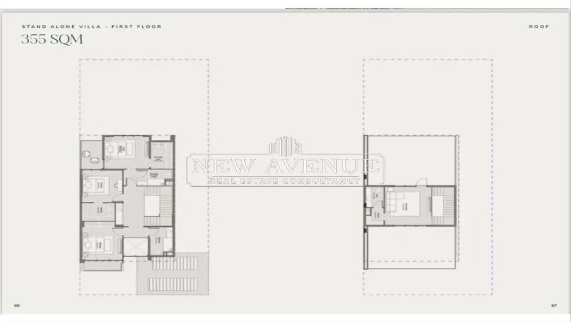 Luxurious Apartment over 355 sqm with Balcony, Security, and Covered Parking