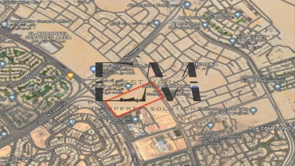 شقة مطلة على البحيرة بمساحة 800 متر - للبيع بسعر 11,500,000 جنيها