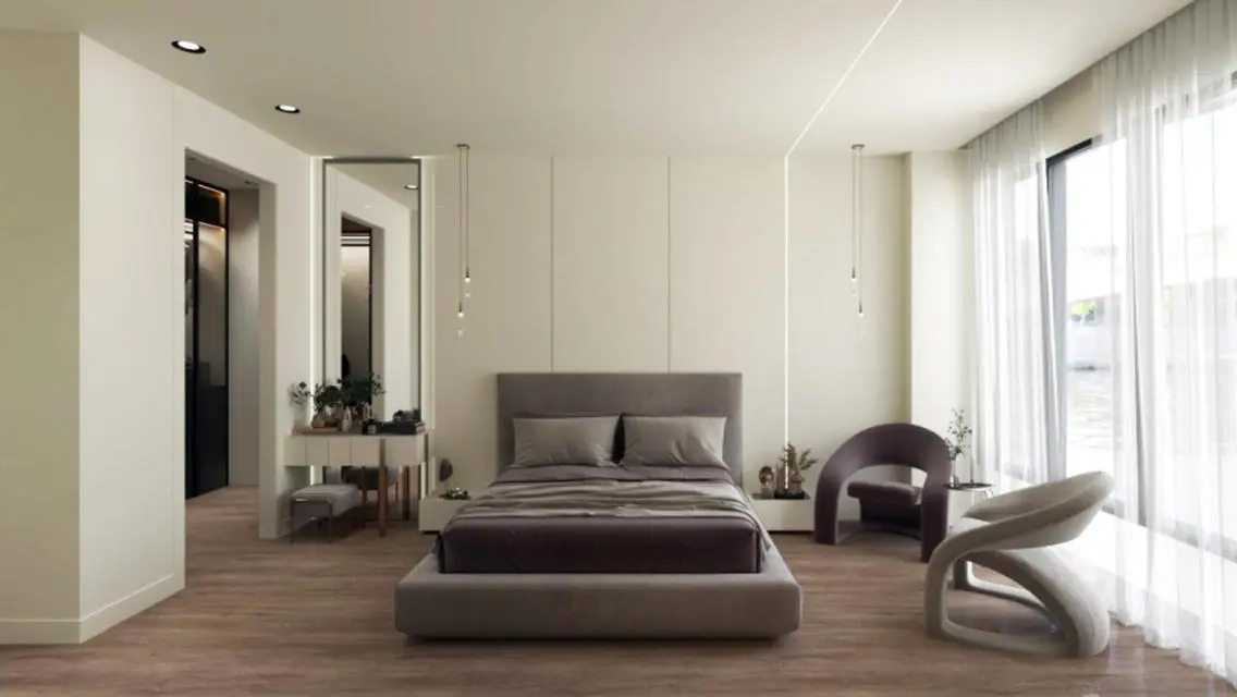 Luxury Apartment Overlooking Lakes - 3 Bedrooms
