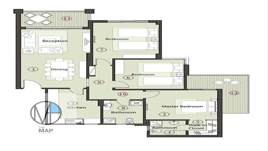 Luxurious Apartment with Spacious Layout and Stunning Views