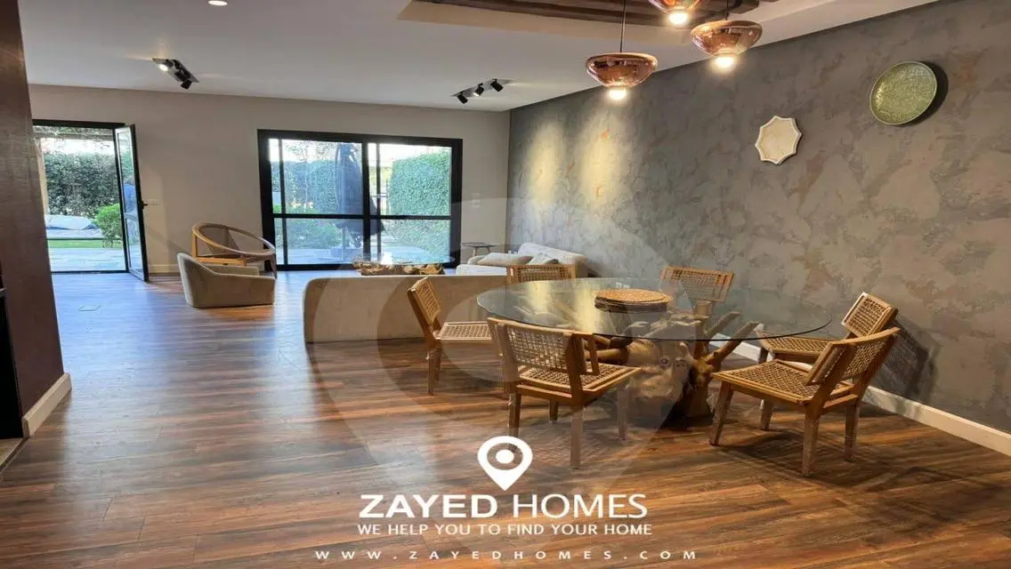 Luxurious Three-Bedroom Apartment with Private Garden