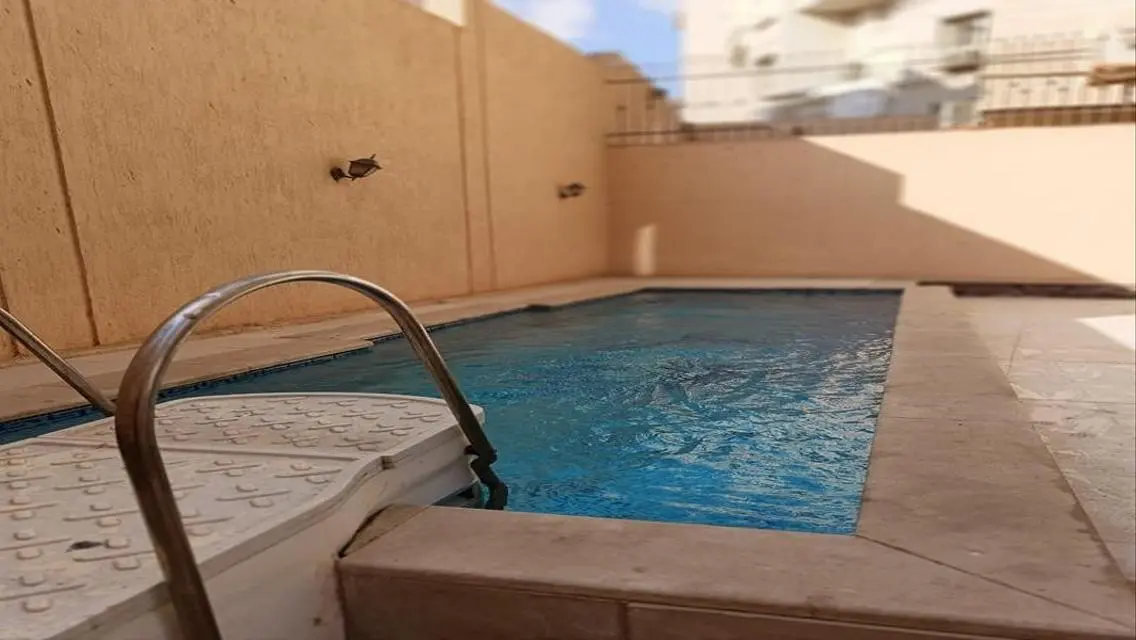 Luxury 3-Bedroom Apartment with Private Pool and Garden