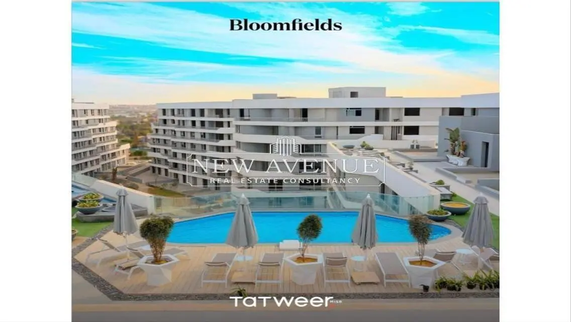 شقة فاخرة للبيع مع حديقة خاصة ونادي صحي