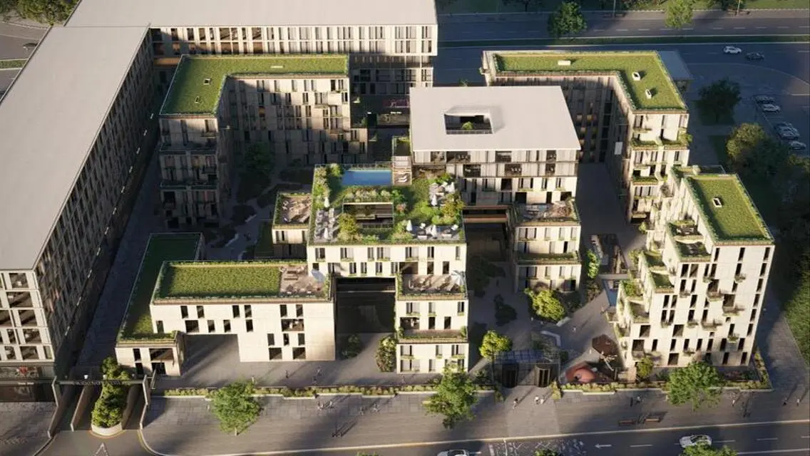 Luxury Apartment with Security at 121 Sky Ramp