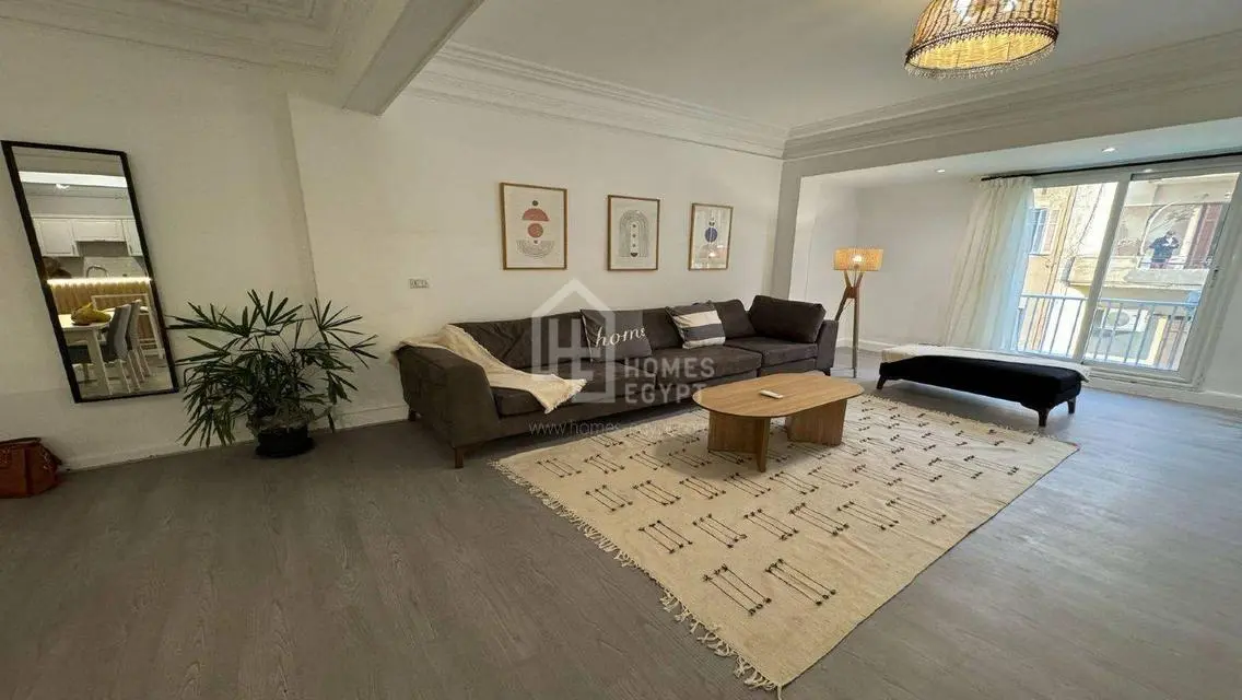 Modern Furnished Boho Flat for Rent in Zamalek