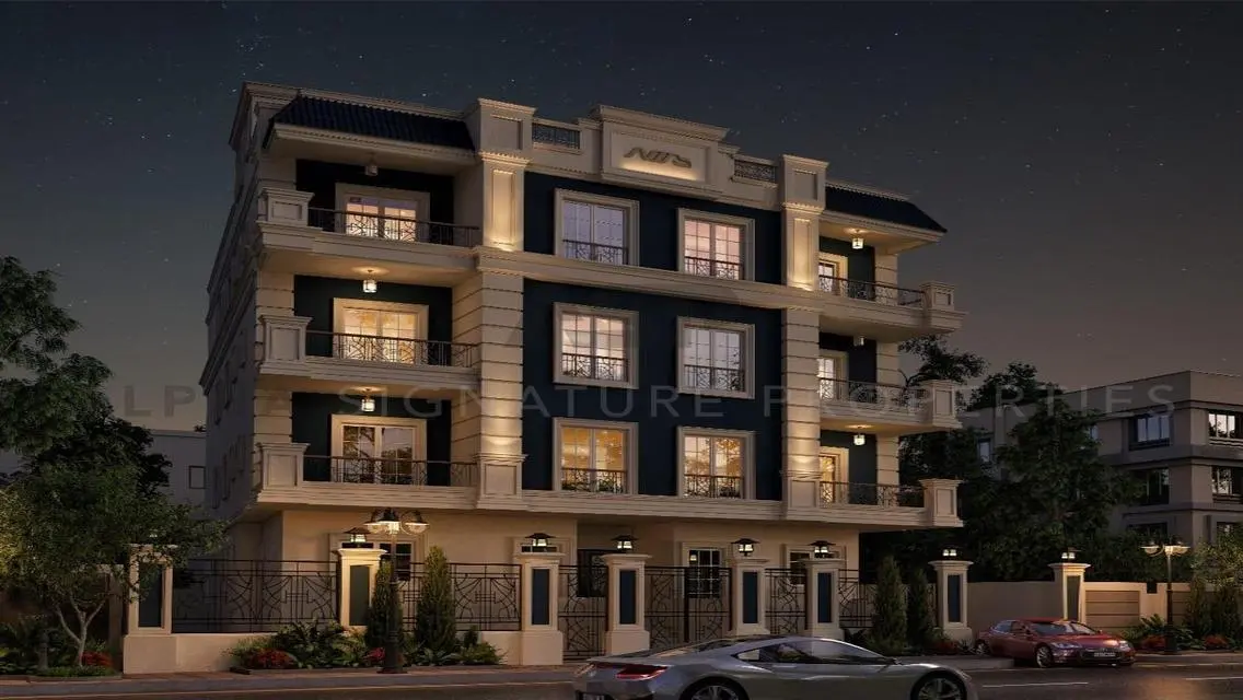 Modern Apartment with Balcony and Security Guard