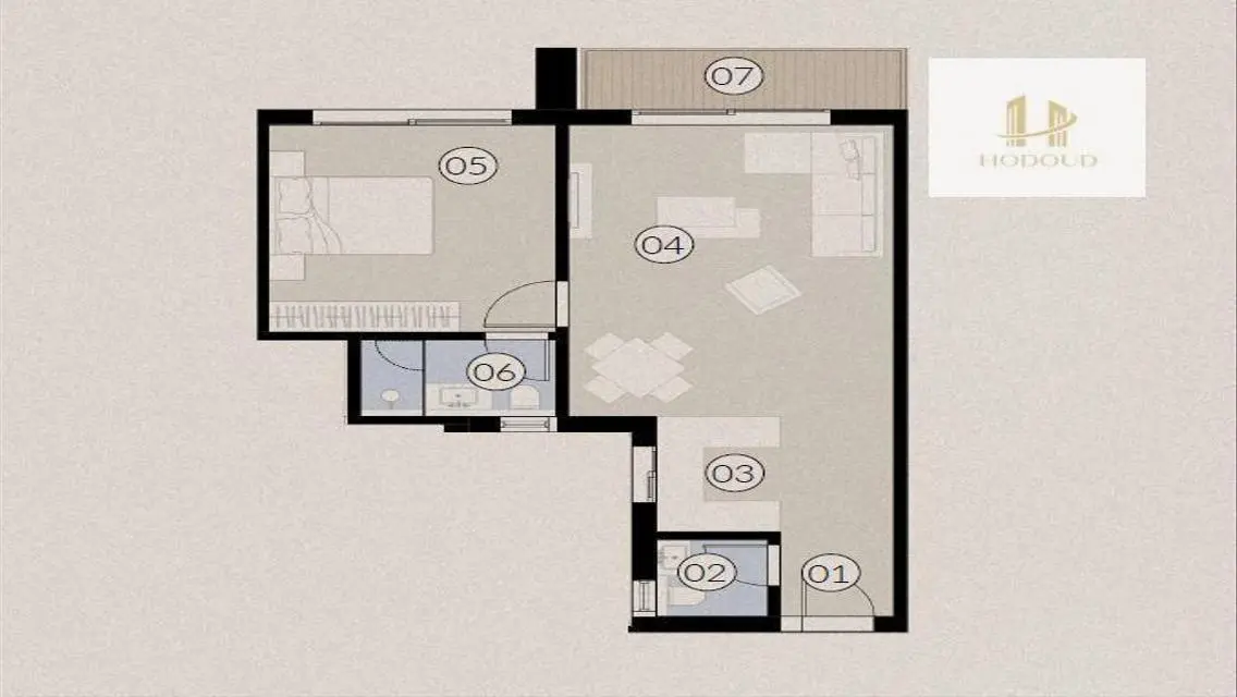 Luxury Apartment for Sale with Security Guard