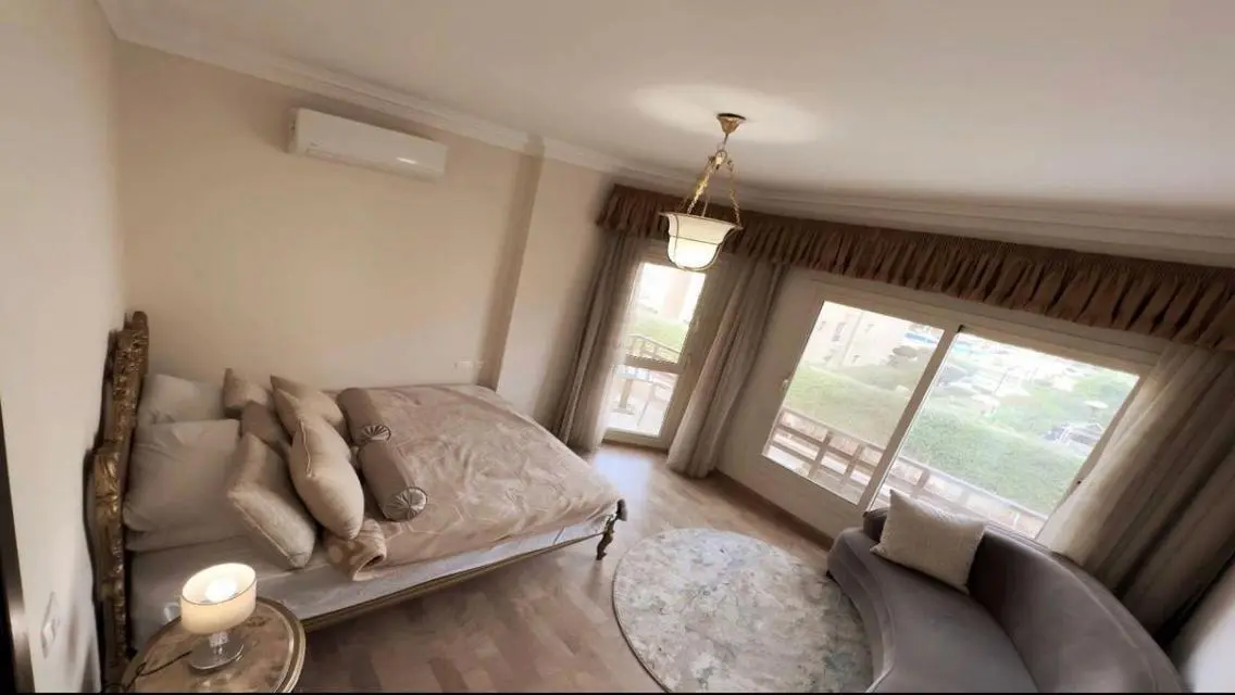 Luxury 3-Bedroom Apartment with Private Pool and Garden in Prime Location