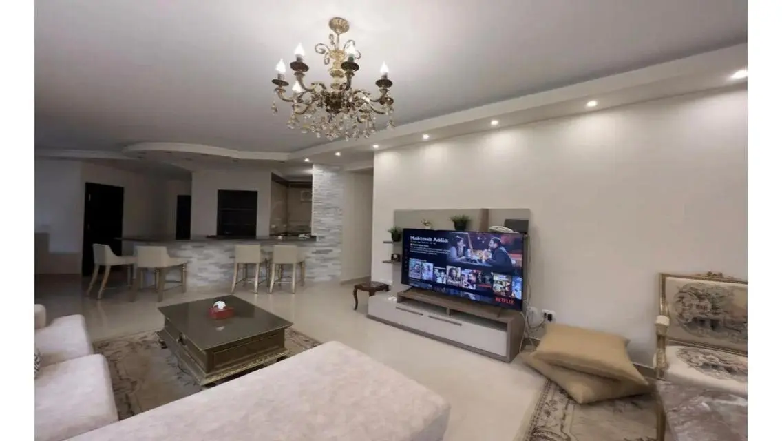 Luxury 3-Bedroom Apartment with Private Pool and Garden in Prime Location