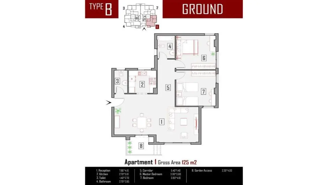 Stunning Apartment for Sale in Ramatan