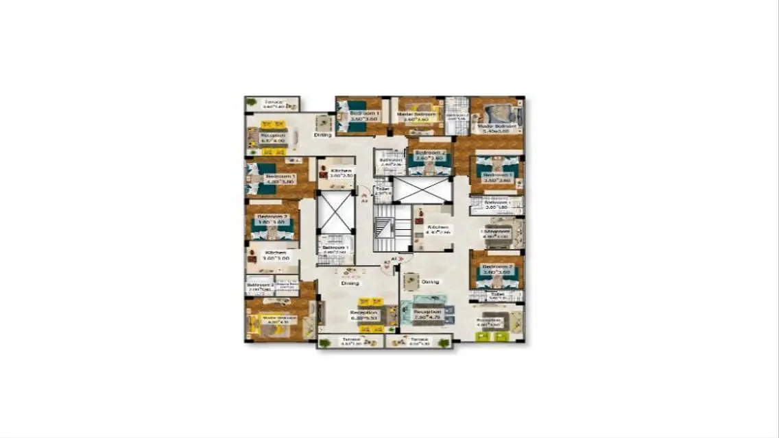 Luxury Apartment in Prime Location - 135 Meters