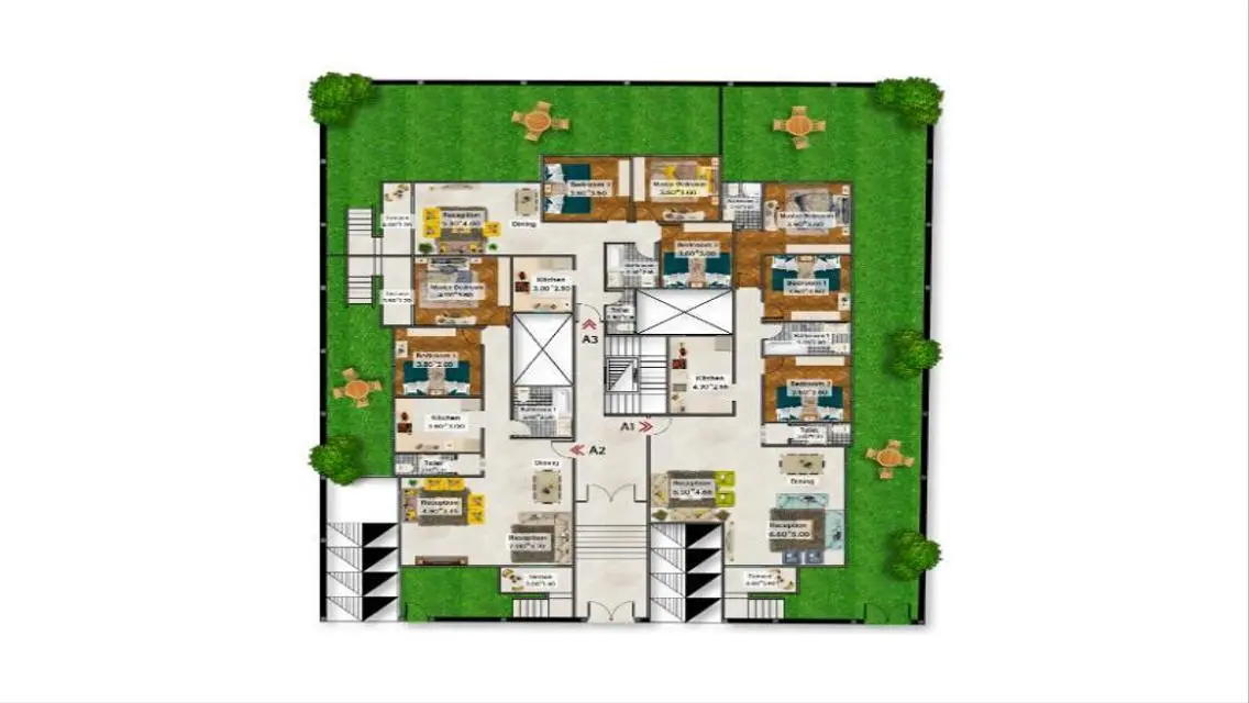 Luxury Apartment in Prime Location - 135 Meters