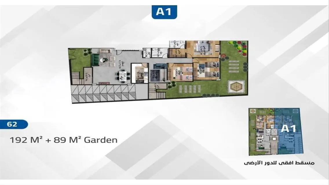 Luxury Apartment with Spacious Area in the City Center