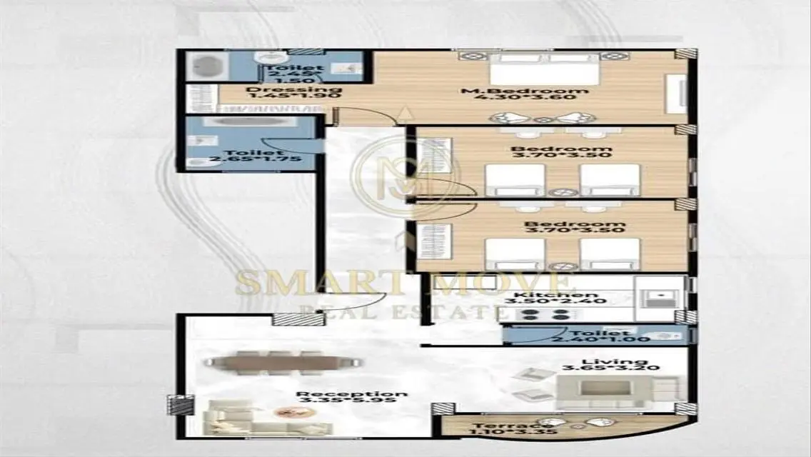 Luxury Apartment in 35-6