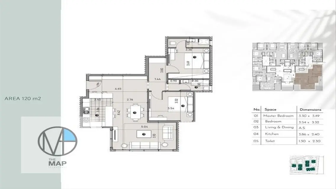Luxury Apartment for Sale with 5 Bedrooms and Private Garden