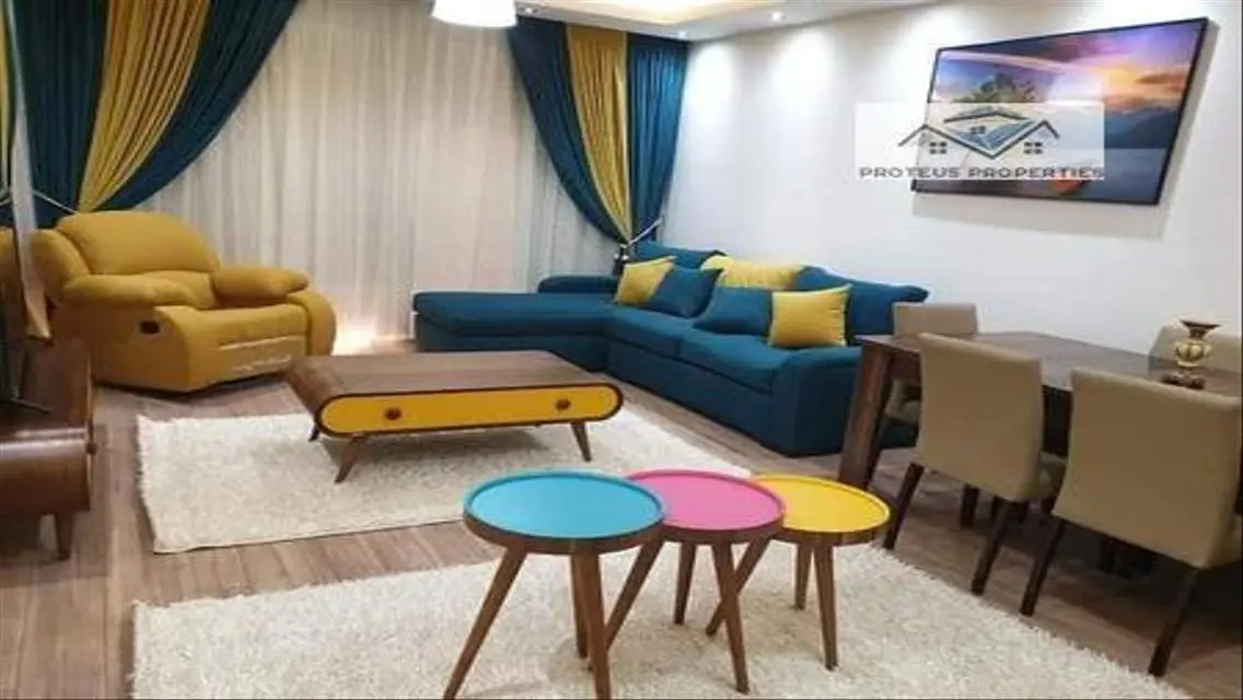 شقة فاخرة بمساحة 2 متر