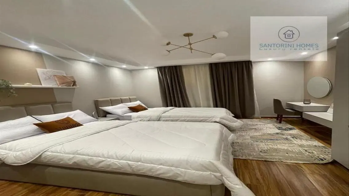 Luxury 3-Bedroom Apartment for Rent in Santorini