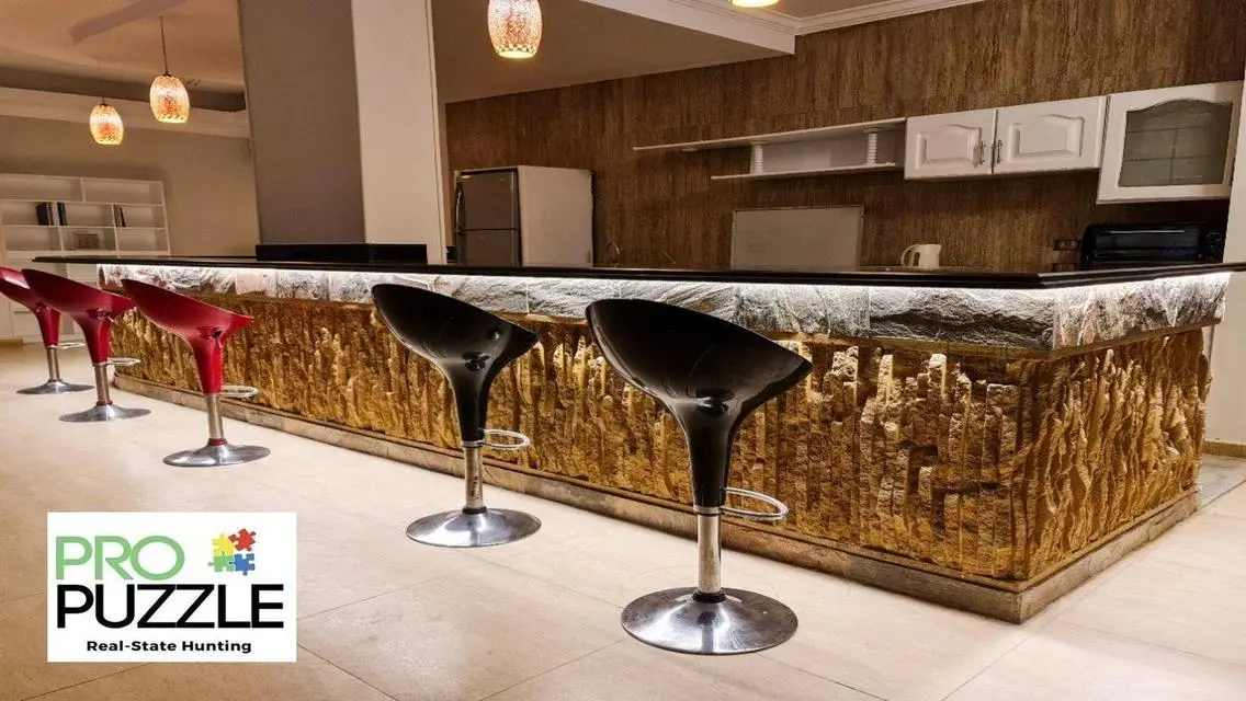Modern Apartment for Rent Inside a Villa in New Cairo - Al Banafsaj 12